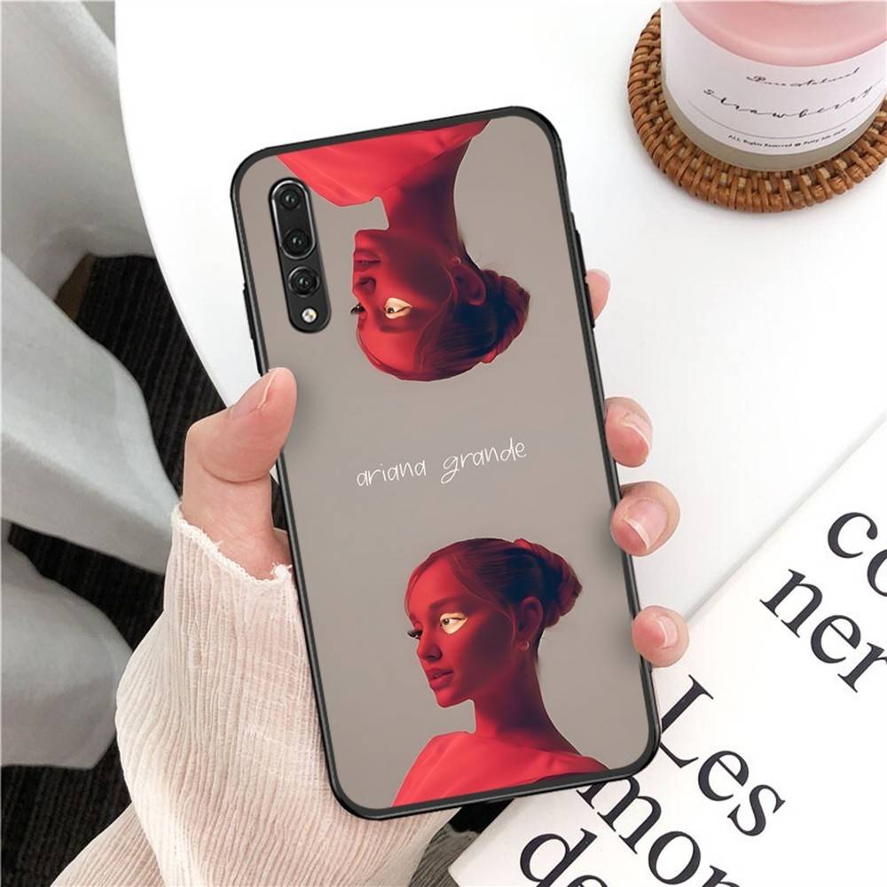 

Singer A-Ariana G-Grande Phone Case For Huawei P 8 9 10 20 30 40 50 Pro Lite Psmart Honor 10 Lite 70 Mate 20lite Huawei Honor 10