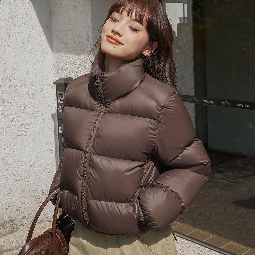 Neue baumwollgepolsterte Jacke Damen Winter Kurz Locker Baumwollgepolsterte Jacke Verdickter Brotanzug Koreanische Version Kurze Baumwollgepolsterte Jacke mit hoher Taille.