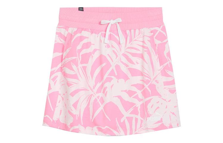 PUMA Jupe Palm Resort ESS+Femme Casual Short Skirts Women s Pink 683009-30 M