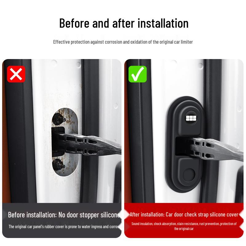 Compatible with Galaxy Star Wish Series Car Door Protective Shock Absorber Cover