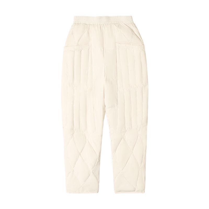 

Women s Lightweight 90% Duck Down High-Waisted Slim Fit Winter Pants for Cold & Frost Protection M [45-57.5 kg]