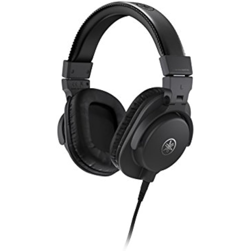 Yamaha Yamaha Studio Monitor Headphones HPH-MT5 Black