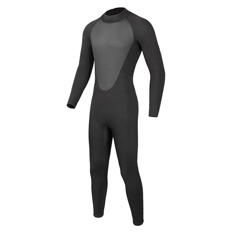 3MM Unisex Cold-Proof Diving Suit with Fine Embossing - One-Piece Surfing, Diving & Jellyfish Protection Suit