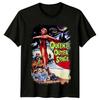 Królowa Kosmosu (1958) T-shirt inspirowany plakatem filmowym Retro lata 80.