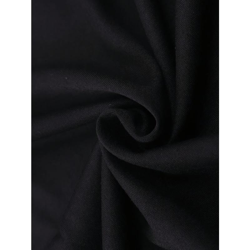 Europäische Größen Herren Buchstabendruck Rundhals Mode Kurzarm T-Shirt, Bequem und Vielseitig, Geeignet für den Sommer