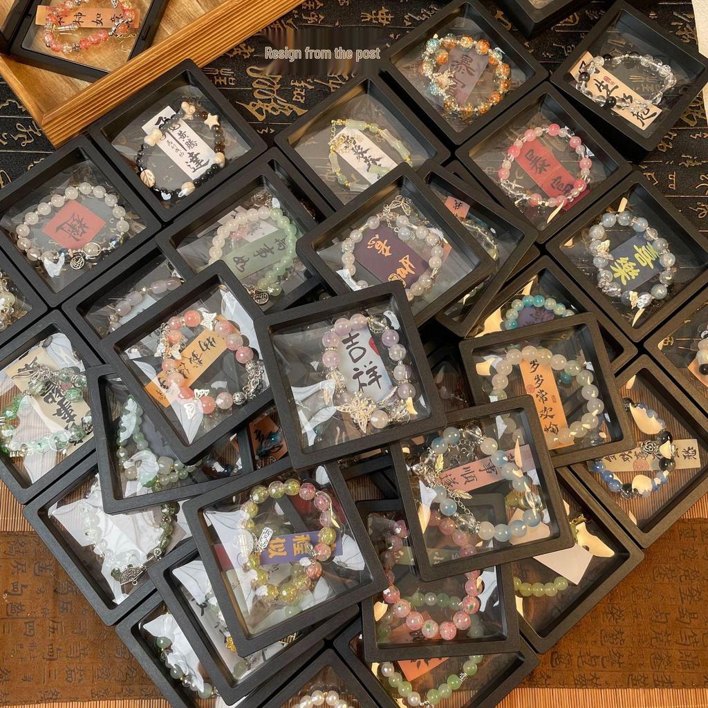 New Chinese Style Bracelet Hand Chains with 30-Day Money-Back Guarantee - Scenic Spots Exhibition Live Stream Blind Box, Hundred Style Variations