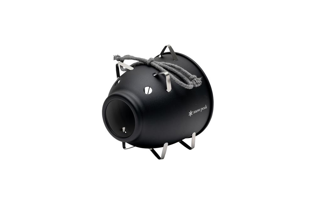 Snow Peak Aluminum Mosquito Coil Holder Pig Mini Black Edition for Snow Peak FES-087-1-BK (Limited Festival)