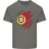 Torn Portugal Flag Portuguese Day Football Unisexs Light Cotton TShirt