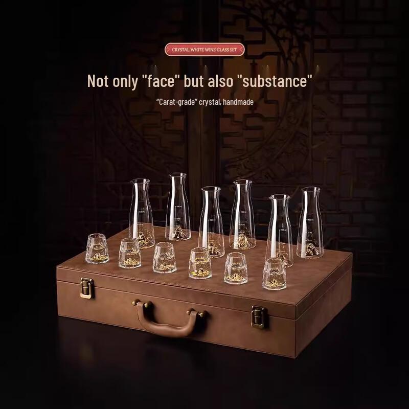 Yiyang Luxury Baijiu Decanter & Cup Set
