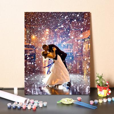 Malen nach Zahlen, Heimdekoration, Dekompression, Leinwandgemälde, handgemalt, digitales Ölgemälde zum Selbermachen