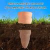 Miniature Ceramic Plant Watering Cones for Plant Self Irrigation Probes Office Greenerys Efficient Indoor Plant Care 6pc