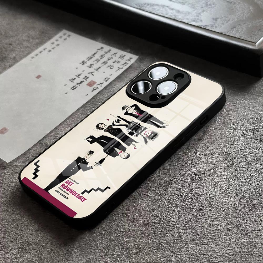 

Ryszard Kaja Artworks Phone Case For IPhone 17 Pro Max 15 14 Pro 12 11 13 Mini X XR XS 16 Plus SE Glass Cover iPhone17ProMax