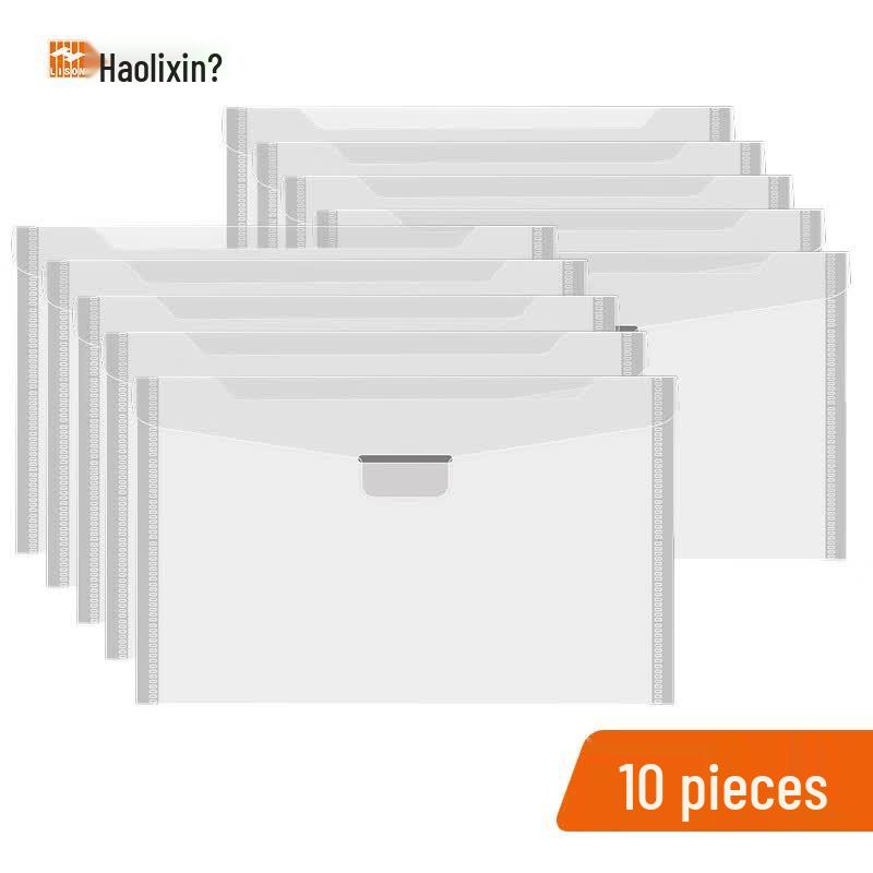 LISON Transparent Invoice Document Bag