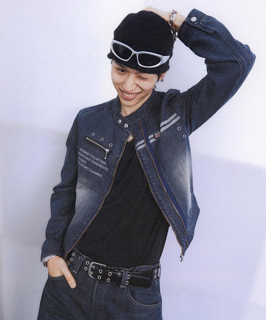 Sport Chamber Sc Denim Biker Jacket (Indigo)