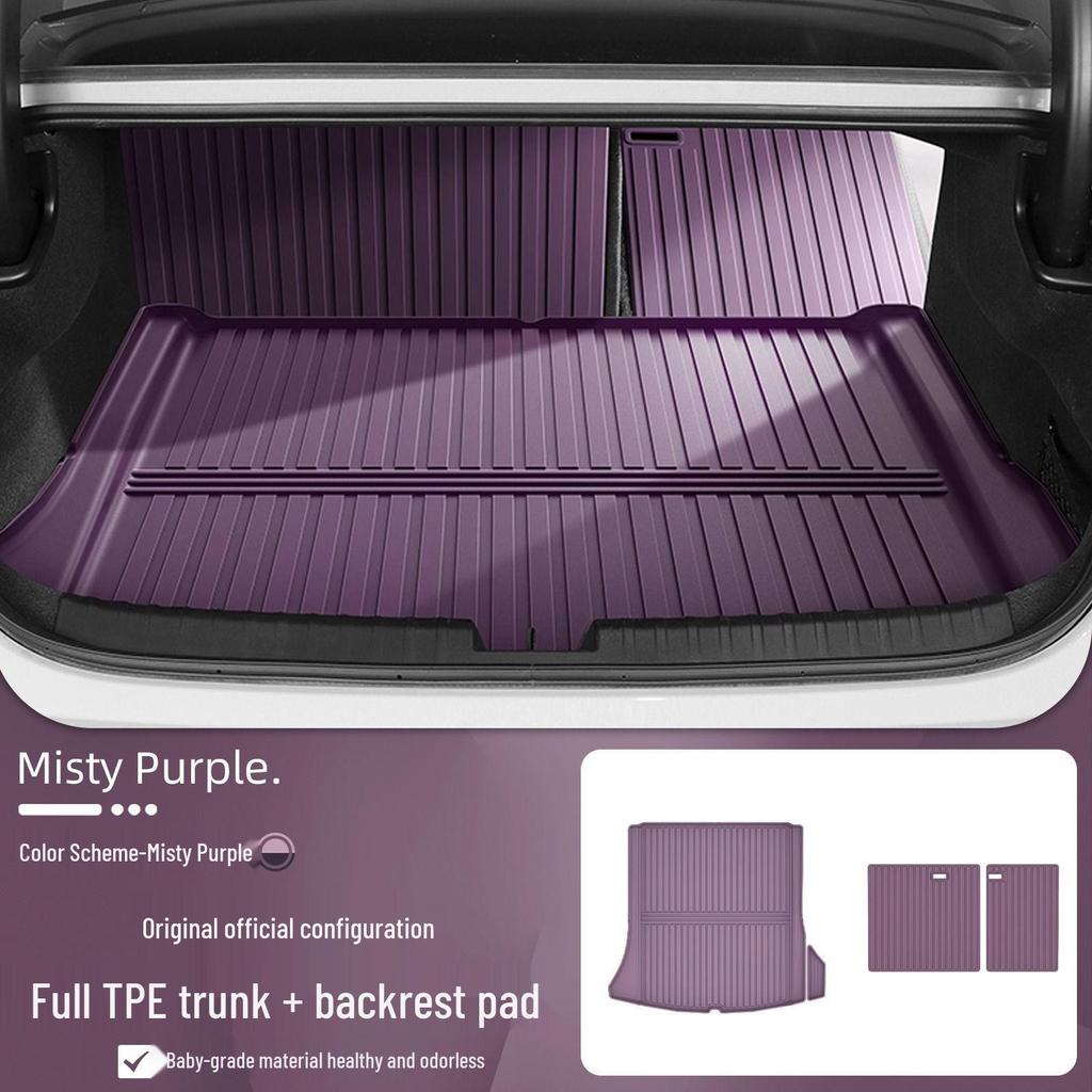 Xiaomi SU7 Trunk Mat: Durable TPE Protective Backrest Pad and Tail Box Interior Accessory.