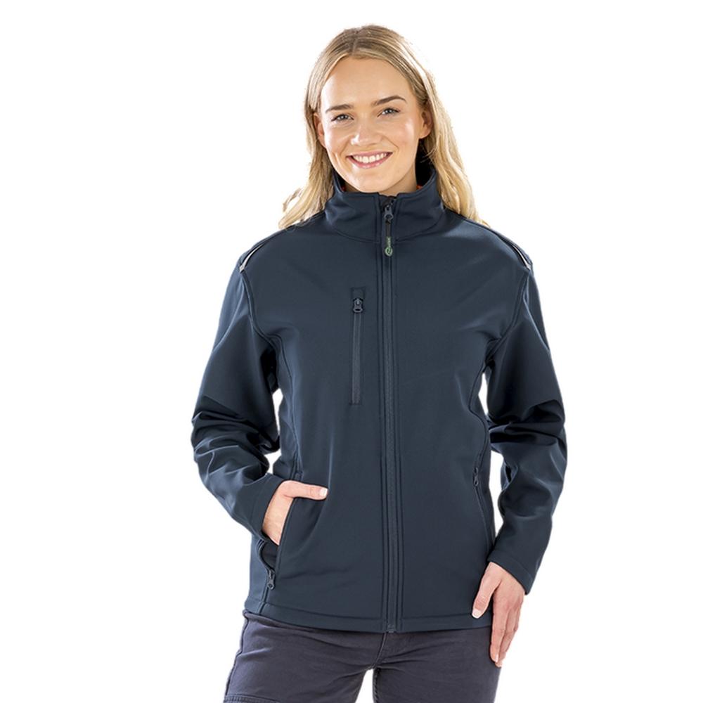 Result Genuine Recycled Womens/Ladies Recycled 3 Layer Soft Shell Jacket