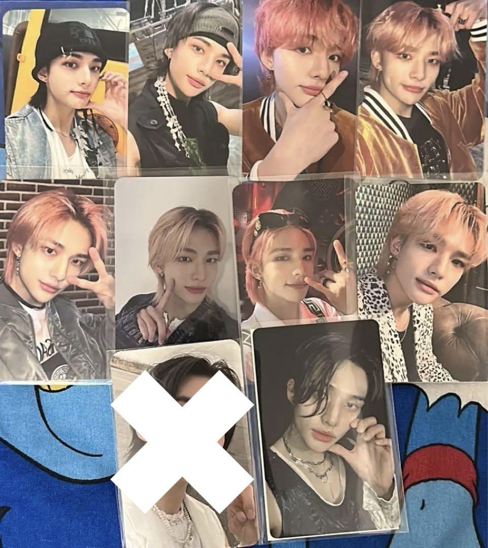 

[Б/У] StrayKids Хёнджин Бонусный набор торговых карточек из 9 штук