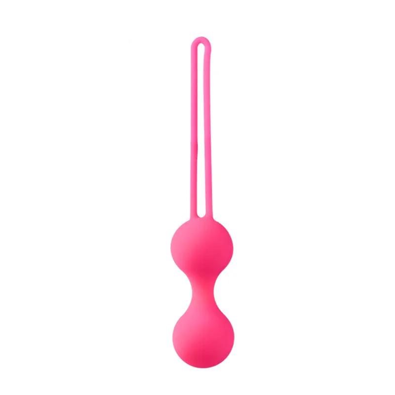 Silicone Vaginal Balls Sex Toys For Women Vagina Tighten Exercise Chinese Kegel Balls Vibrator Pelvic Ben Wa Balls Anal Balls