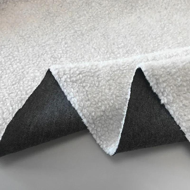 

50x180cm Polar Fleece Fabric Warm Thicken Short Plush Fabric For Diy Sewing Coat Dress Sweatshirt Baby Clothes Clothing Lining 50x180cm