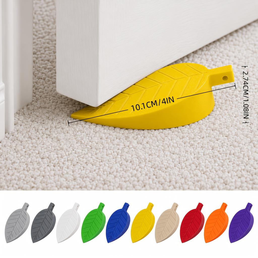 1PC Door Stopper Wedge Suitable for Home & Office, Under-Door Stopper with Non-Slip Base & Silent Operation