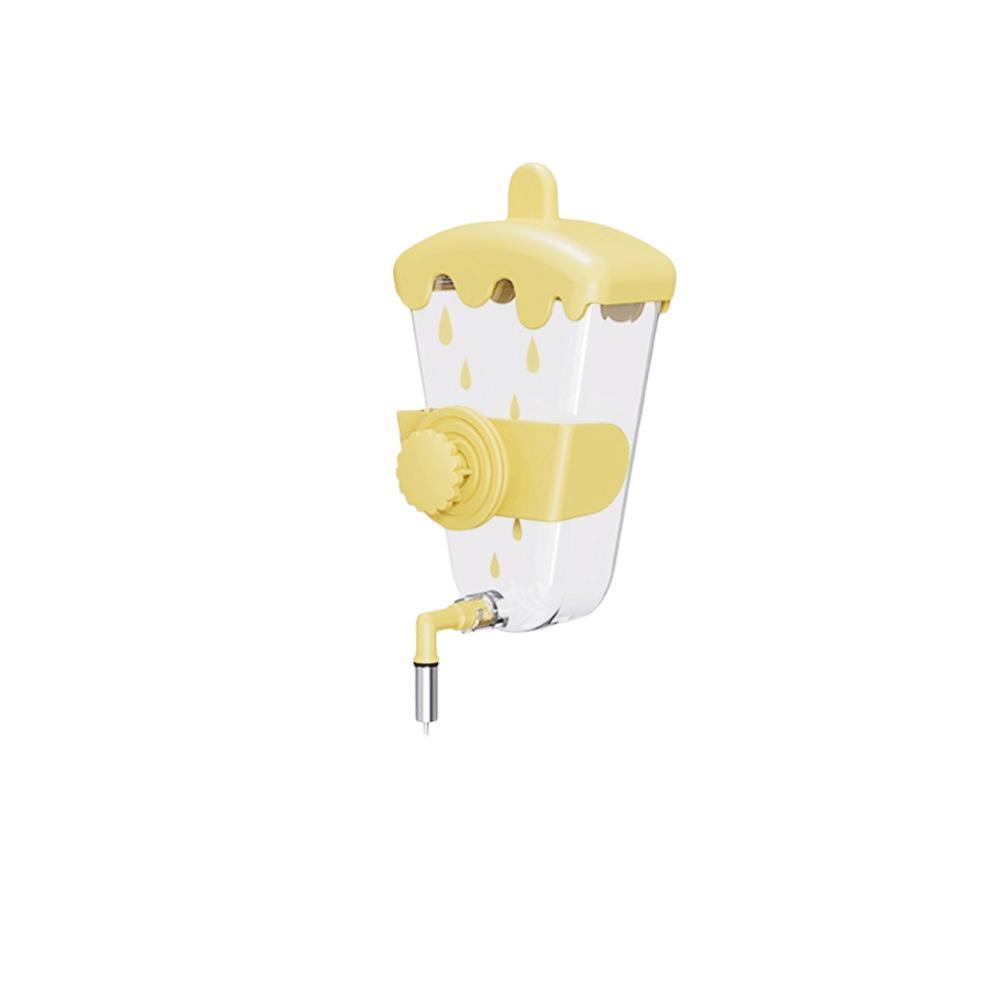 Spritzenfester Papageien-Wasserspender Auslaufsicher Große Kapazität Vogel-Wasserflasche Abnehmbar Hängend Vogel-Wassertrinker