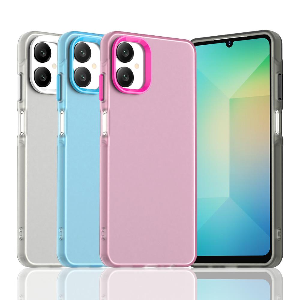 Frosted Case For Samsung Galaxy A06 Cover Samsung Galaxy A06 Funda Coque Matte Translucent PC Back Phone Case Samsung Galaxy A06
