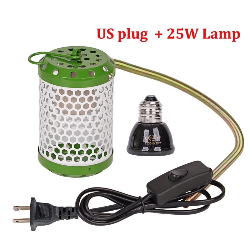 Pet Parrot Heat Lamp Preservation Cover Ceramic Lamp Anti-bite Anti-scalding Reptile Warm Lights Accessories Bird Supplies