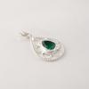 Chrome Diopside Gemstone 925 Sterling Silver Handcrafted Pendant 1.40" For Wedding Gift PP-19-1