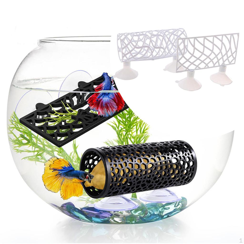 Betta Fish Hideaway Tunnel for Small Aquariums