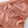1 Stück Lingerie Nahtlose Slips Spitze Damen Unterhosen Nylon Unterwäsche Höschen String Satin Seide