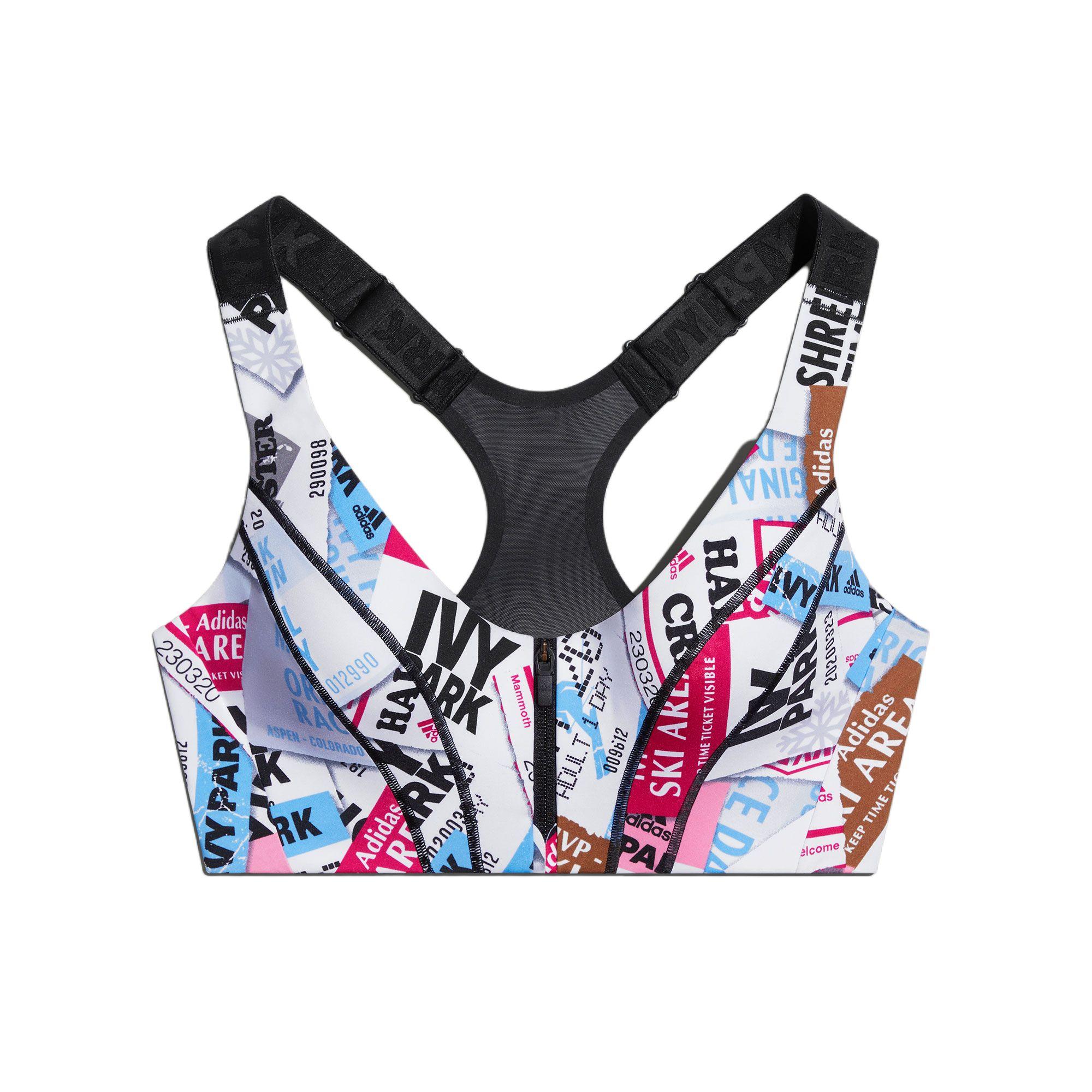 Adidas Ivy Park Medium Support Ski Tag Bra Multicolor HB8413 M