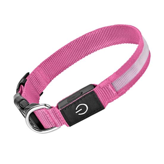 LED Köpek Tasması Şarj Edilebilir Işıklı Köpek Tasması 3 Işık Modu Ayarlanabilir Işıklı Tasma Gece Güvenliği Akşam Yürüyüşleri İçin