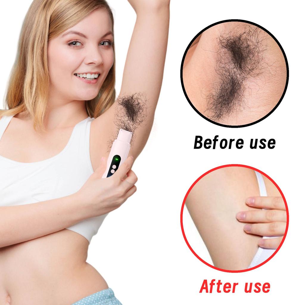 Women's Electric Double Head Shaver Private Parts Shaving Dedicated Full Body