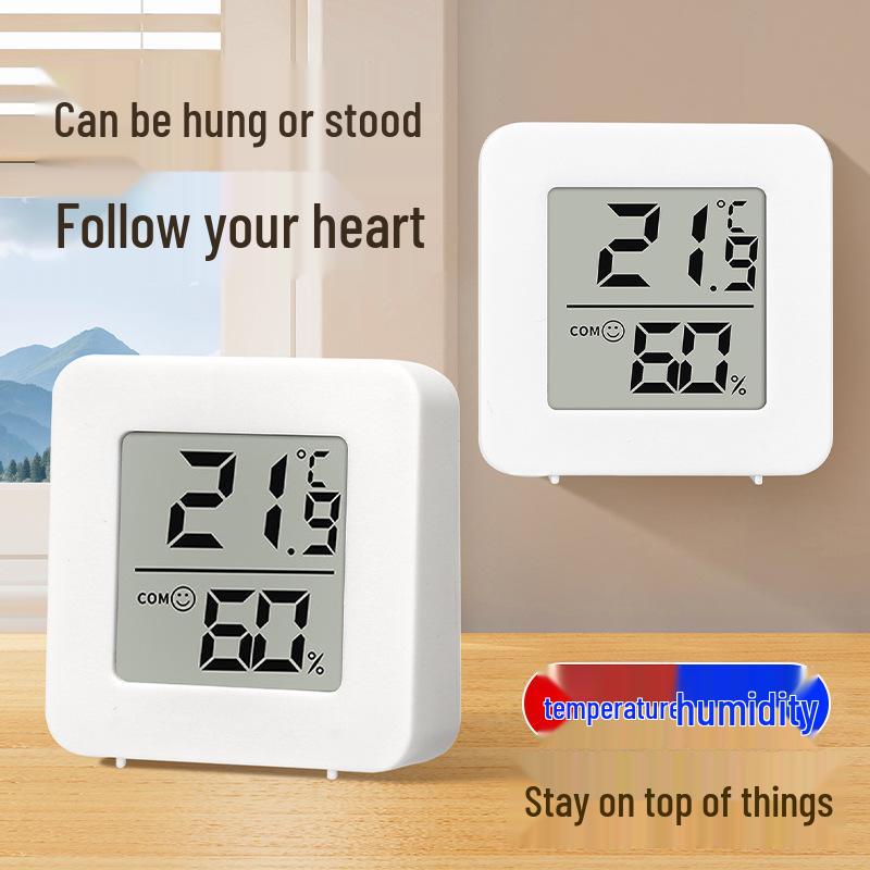 Умный цифровой комнатный термометр: Многофункциональный термометр-гигрометр для детских комнат и террариумов