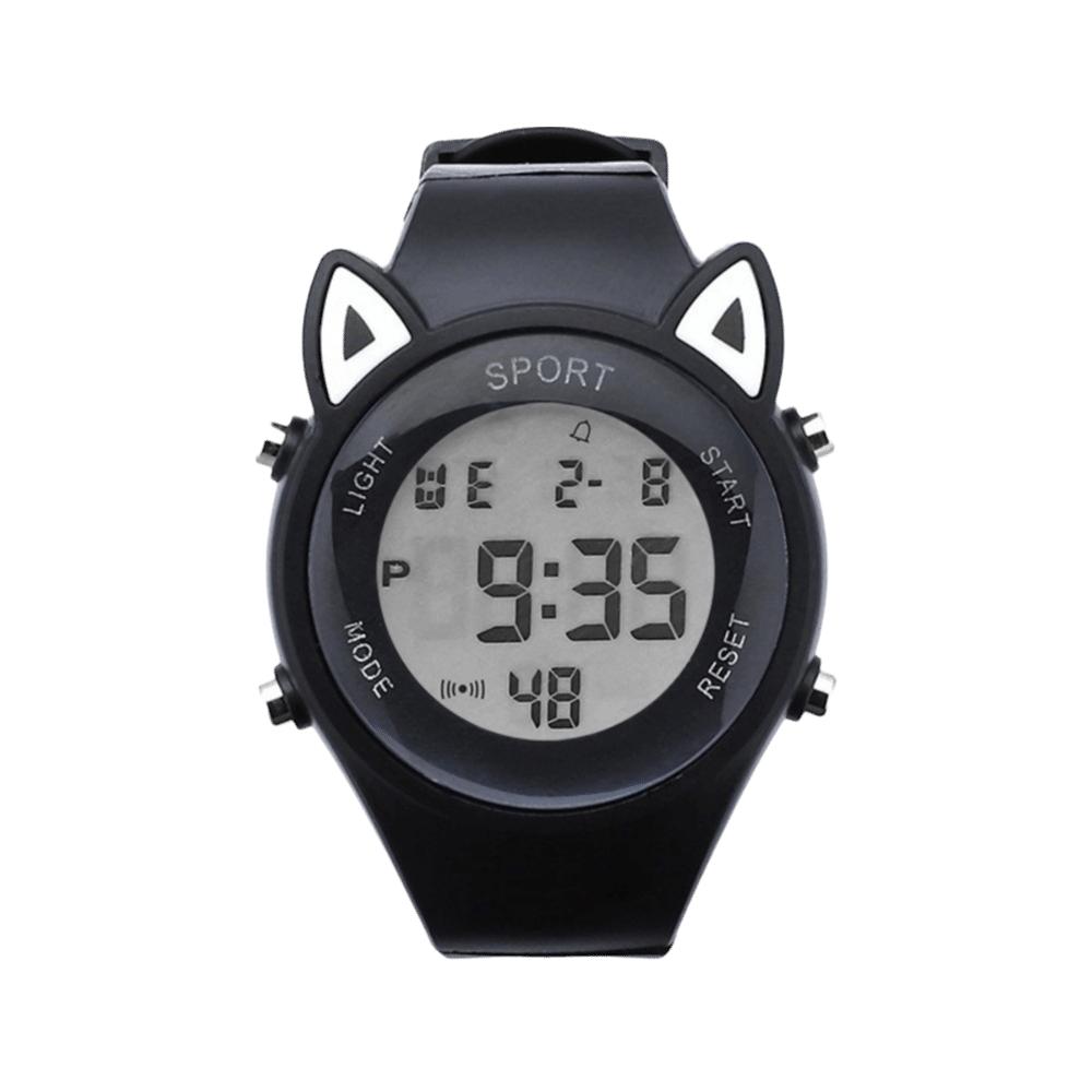 with Bracelet Digital Watch Silicone Sports Electronic Watch Fashion Kids Watch  for Students