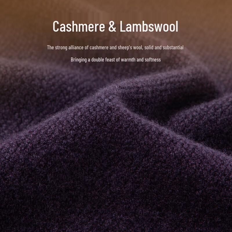 Men's 30% Cashmere & Merino Wool Blend Crew Neck Sweater