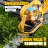 2 In 1 Electric Hedge Trimmer Cordless Handheld Grass Trimmer for Yard, Garden, Lawn Care for Dewalt 20V Battery (No Battery)