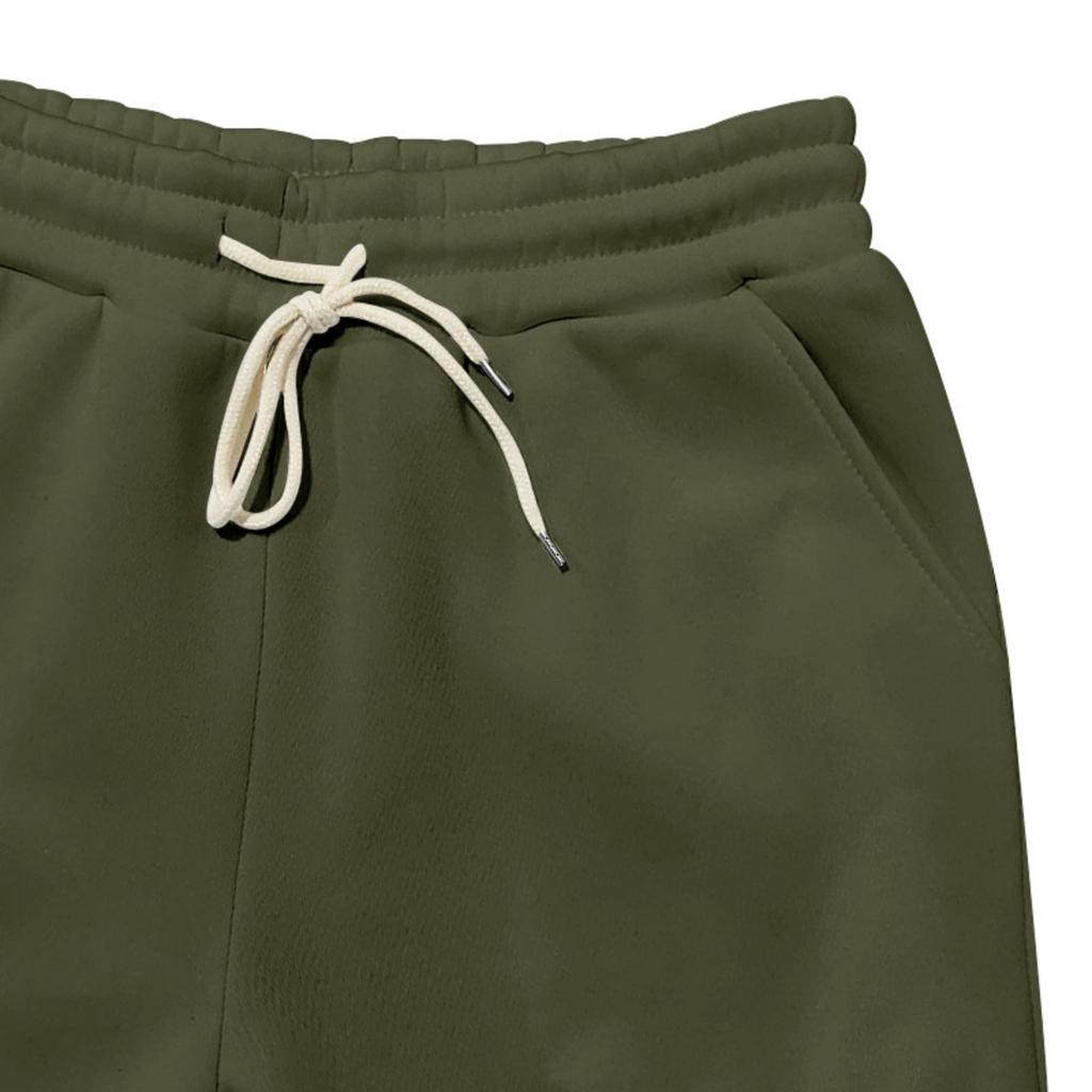 Men's Cargo Pants with Drawstring Waist and Multiple Pockets for Casual Outdoor Wear