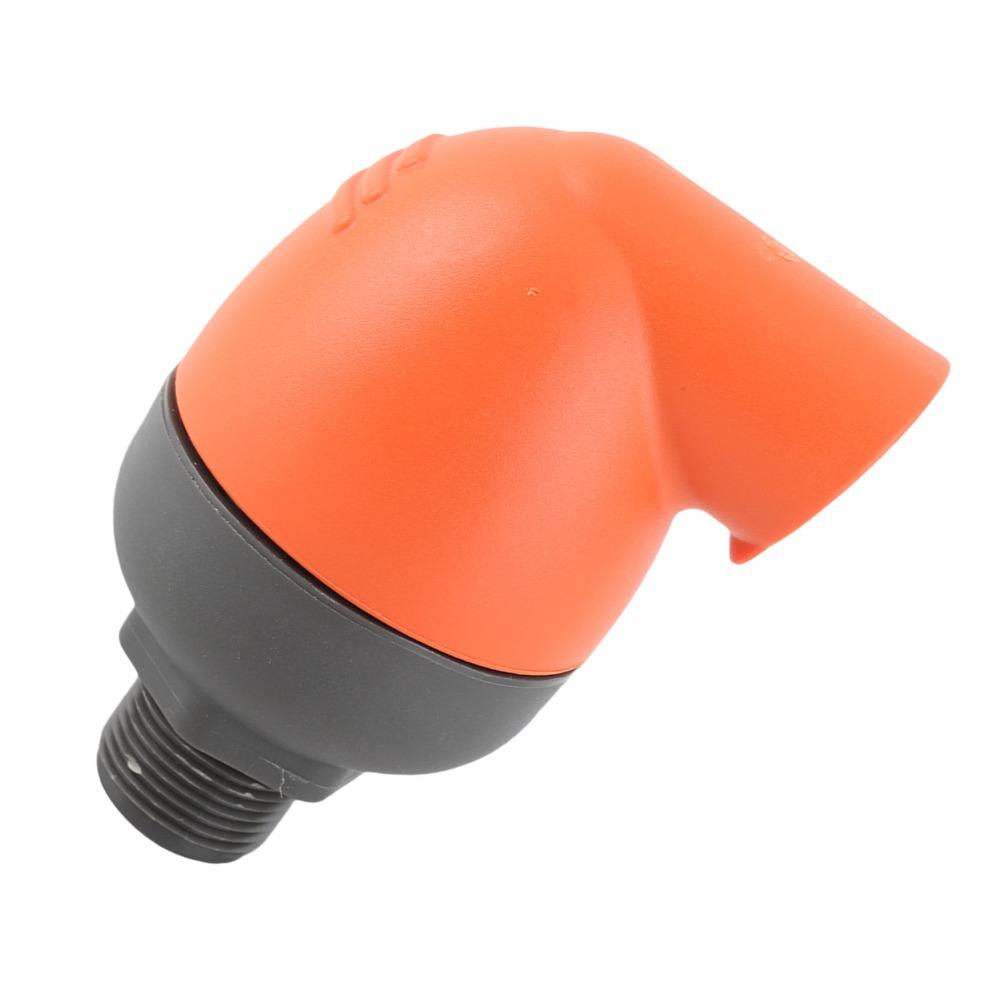Orange and Black Grey Agricultural Irrigation Exhaust Valve  Lawn Irrigation