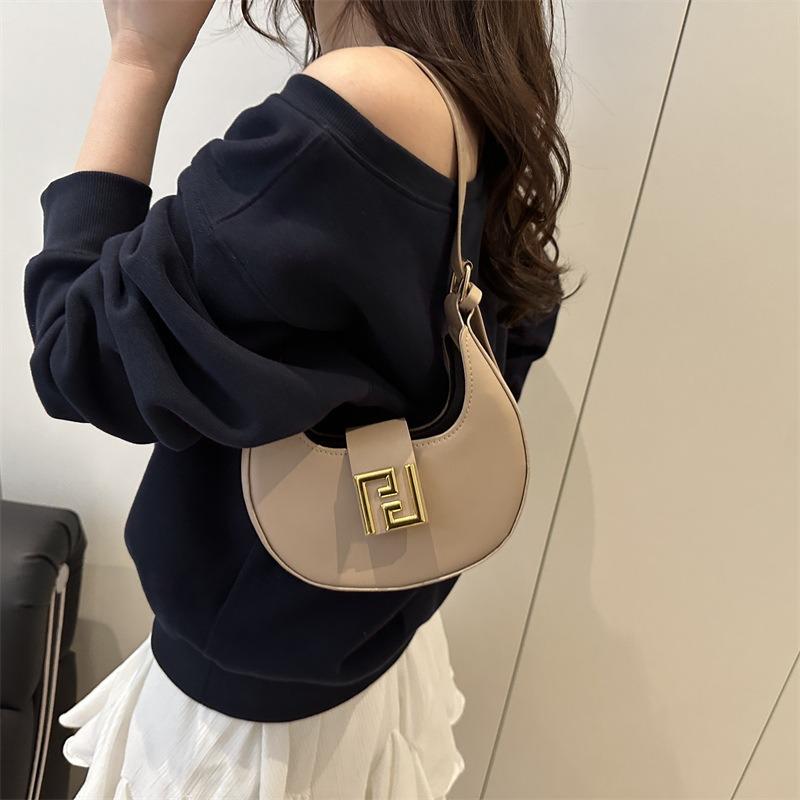 New Niche Design Handbag Literary and High-end Texture Temperament Popular Versatile Single Shoulder Underarm Bag