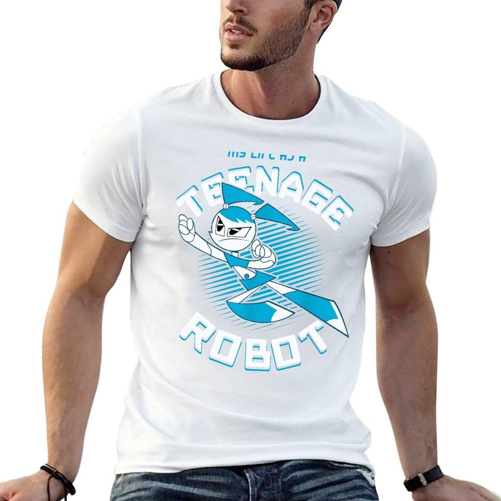 XJ Jenny WakeUnisex (My Life as a Teenage Robot) TShirt Work Wear Short Sleeve TShirt