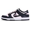 Nike Dunk Abrasion Resistant Lightweight Wear Resistant And Lightweight Low Top Skateboard Shoes Women's Pink Black CW1590-100(Team1375-)