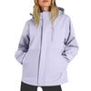 Women Solid Stripe Rain Jacket Outdoor Plus Waterproof Hooded Raincoat Windproof