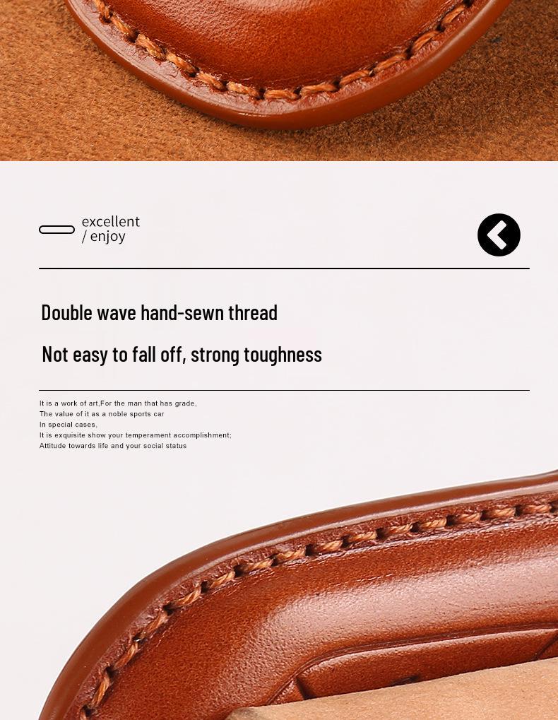 Genuine Leather Car Key Case for Xpeng P7, G3i, P5 - Handmade Cowhide High-End Retro Keychain Cover