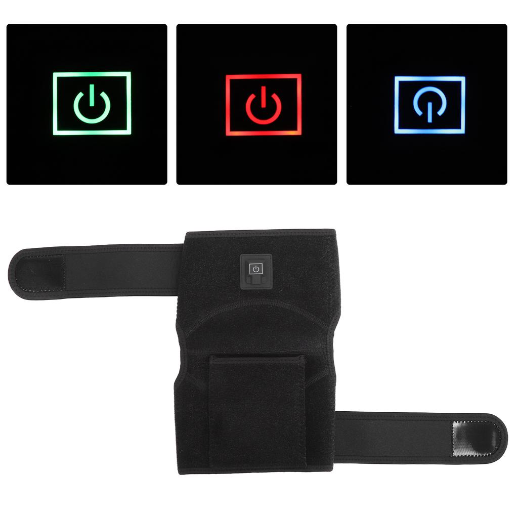 Knee Heating Pad 3 Modes Fast Heating Heated Knee Brace Wrap for Knee