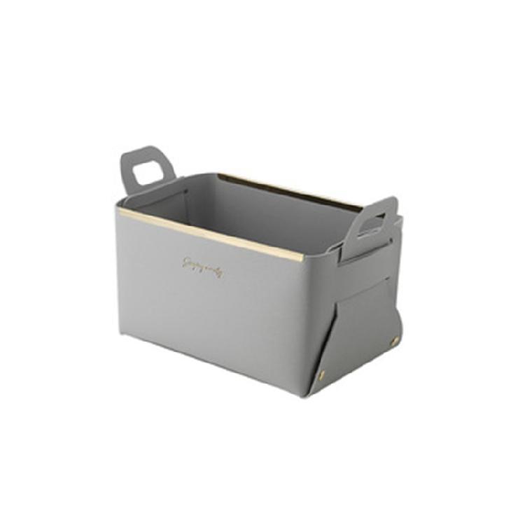 Creative Leather Storage Boxes Small Things Collection Help You to Save Spac