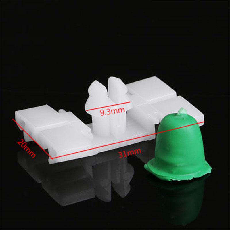 31*20mm Door Clips White+Green Panel Car For BMW E36 E46 323 325 328 330