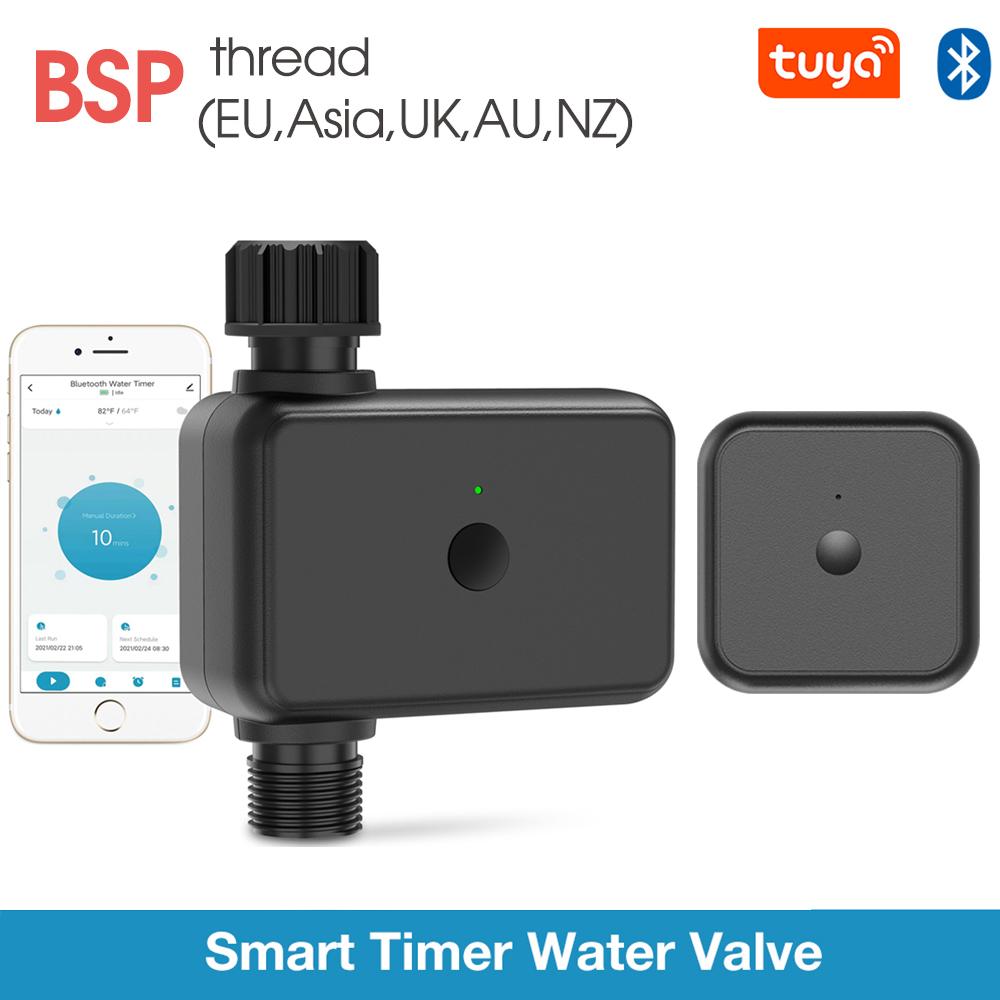 Smart Water Timer Bluetooth/Zigbee 1 Outlet Irrigation Controller Programmable for Garden Yard Planting