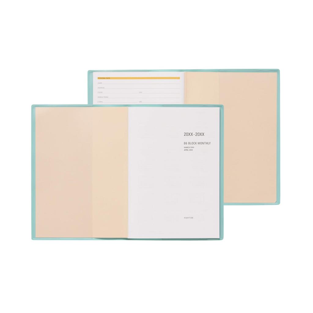 HIGHTIDE B6 Monthly 2026 Planner Beige