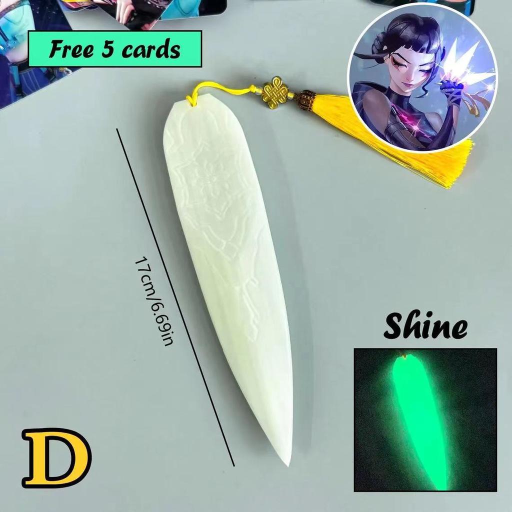 Non-Toxic Luminous Dart Weapons For Cosplay Huntrix Zoey Costume Accessories Kpop Demon Hunter Anime Movies Props Party Supplies